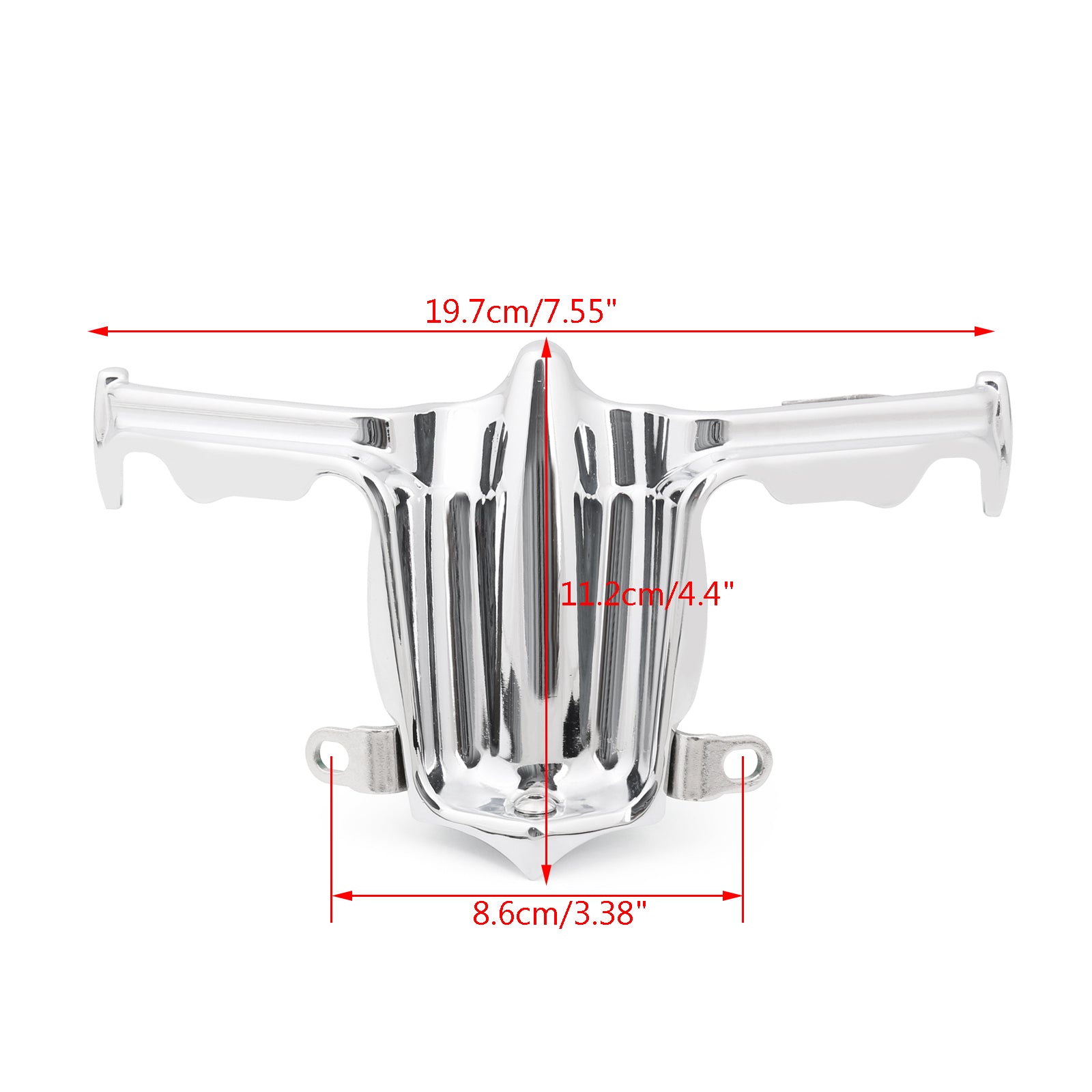 Couvercle d'accent de bloc de poussoir chromé pour Harley Twin Cam 02-16 Road King générique