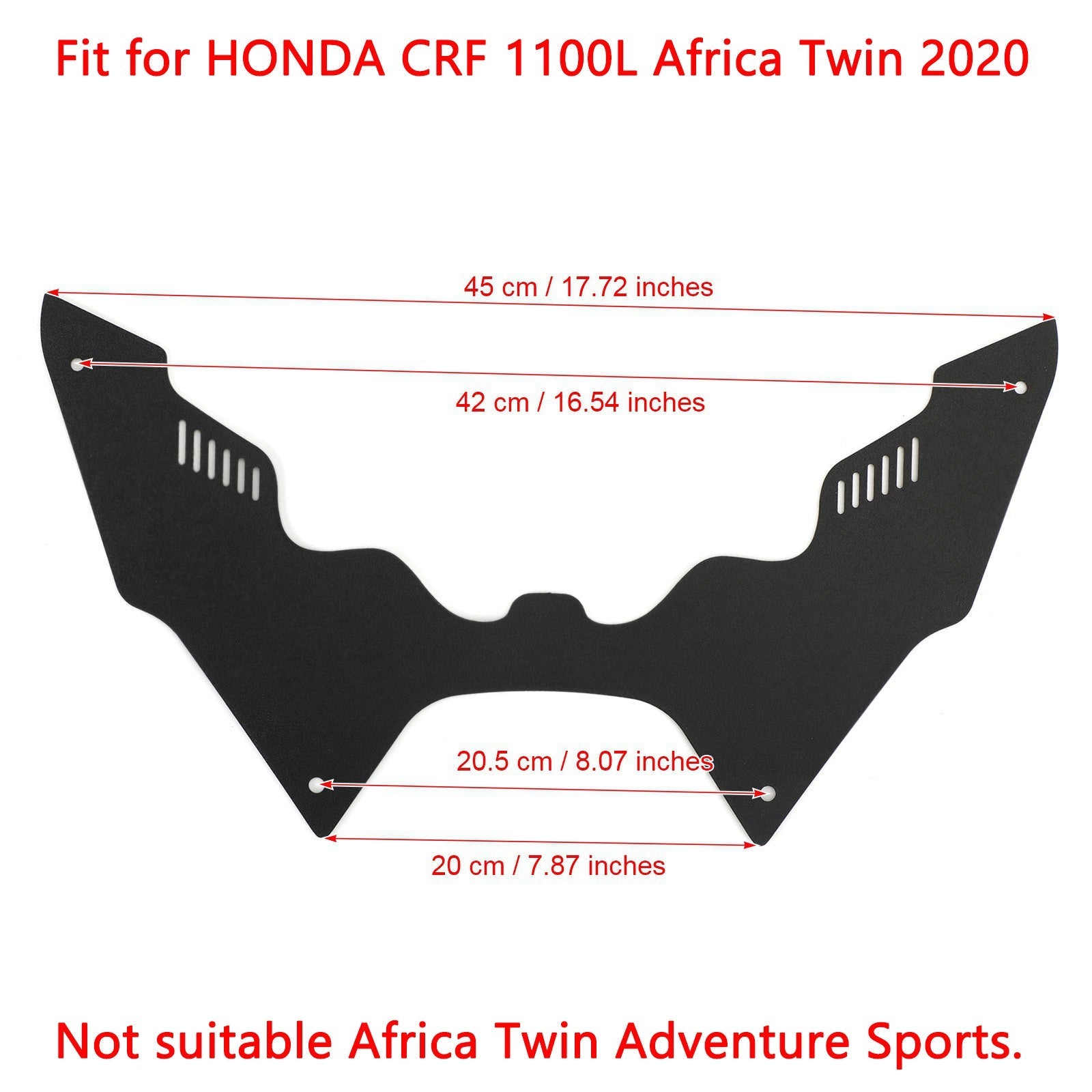 Deflektor przedniego widelca dla HONDA CRF 1100L Africa Twin 2020 Generic