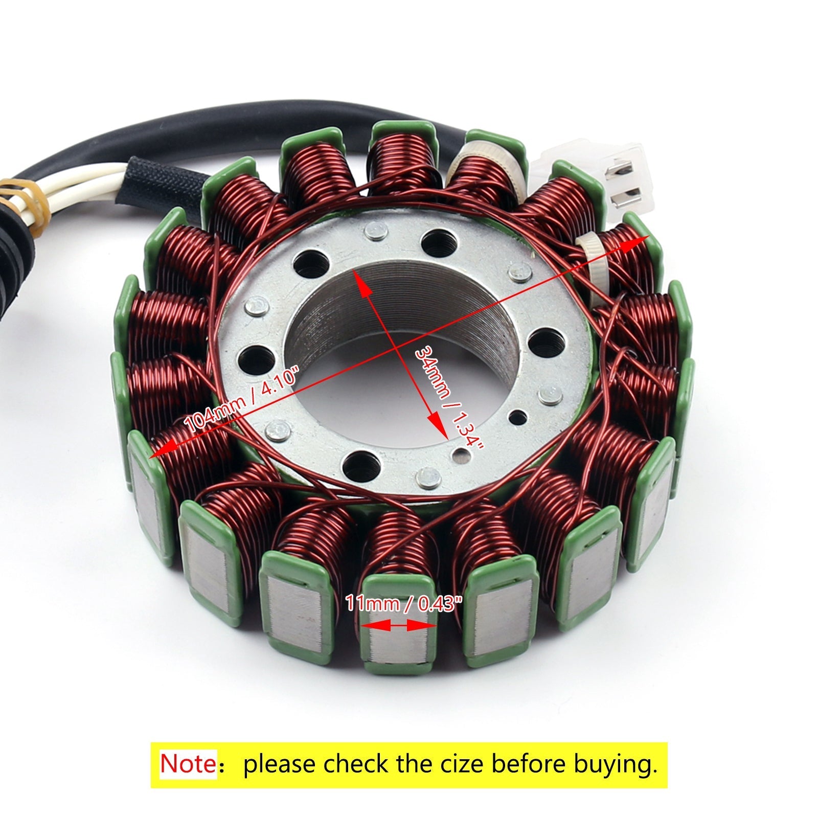 Bobine de stator pour générateur Yamaha YZF R6 (99-2002) Générique Mageneto