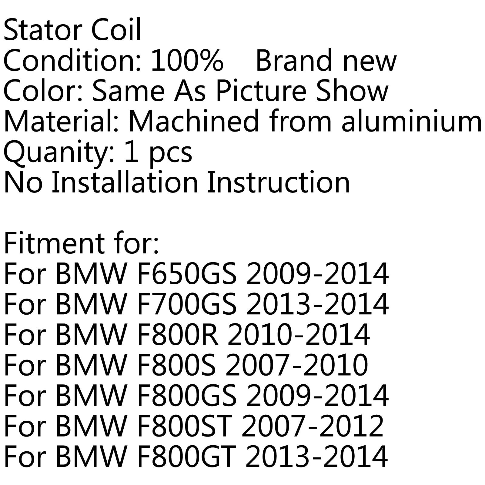 Bobine de stator de générateur magnéto pour BMW F650GS (09-14) F700GS (13-14) Générique