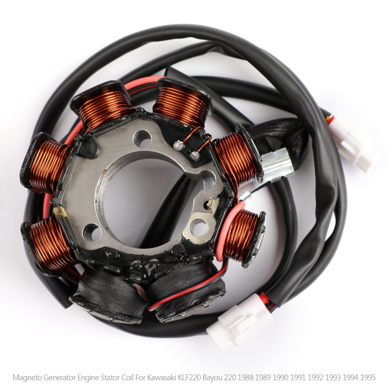 Bobine de stator de moteur de générateur de magnéto pour Kawasaki KLF220 Bayou 220 1988-1995 générique