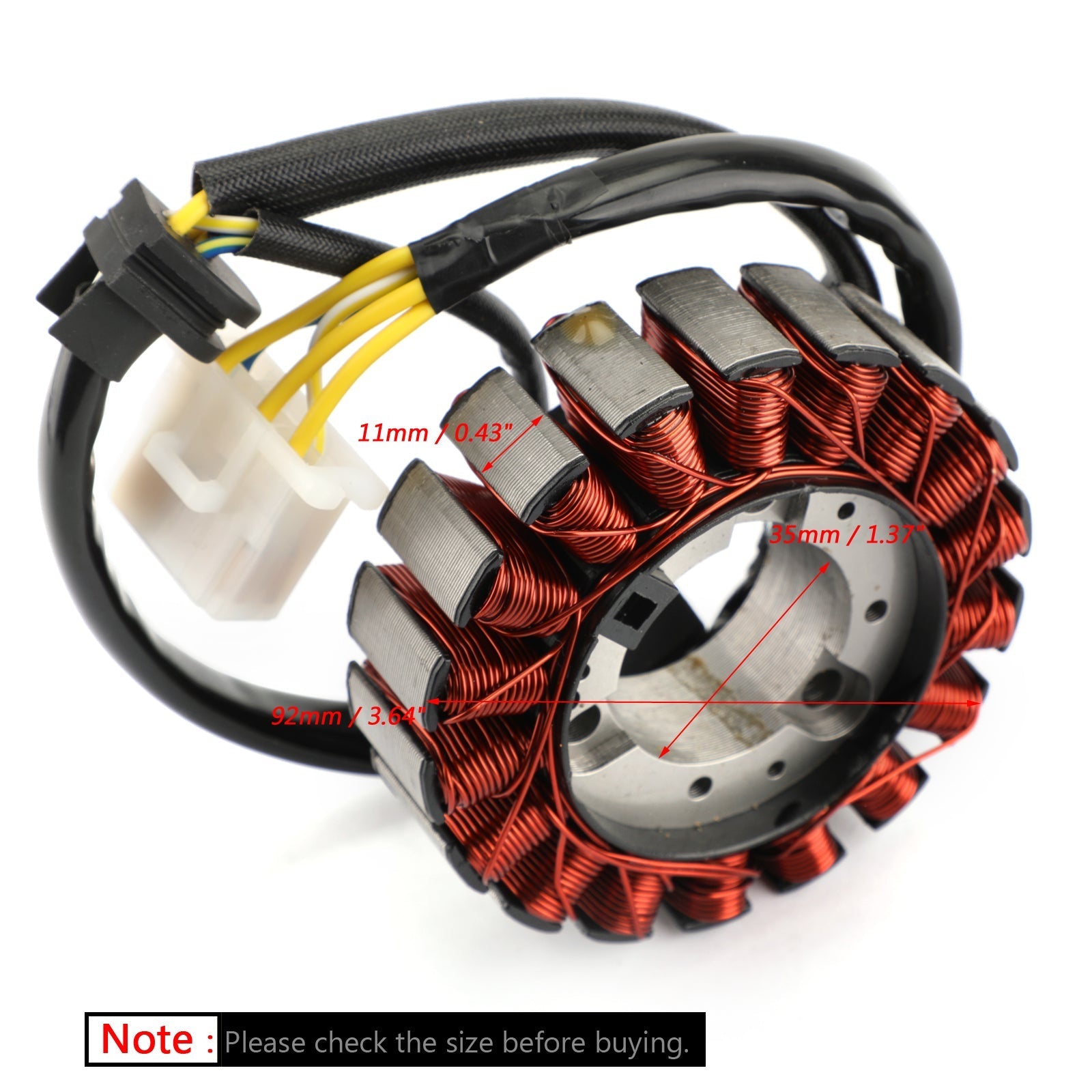 Générateur Stator Bobine 18 Pôles Pour Honda CBR 125 CBR125 RW 2007 2008 2009 2010 Générique