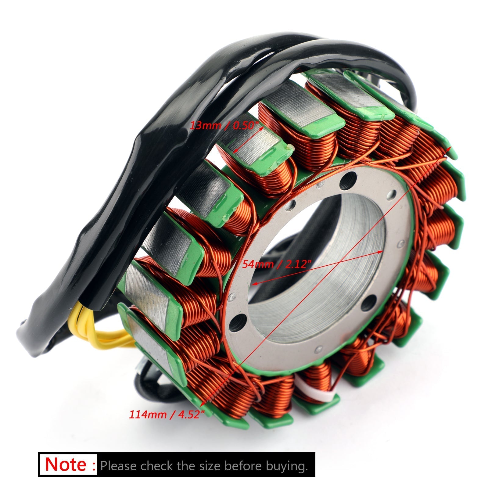 Bobine Stator 18 Pôles Pour Honda VTR1000F Firestorm/Superhawk 1997-2003/2005-2006 Générique