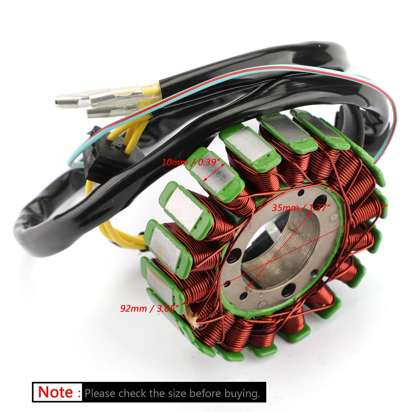 Alternateur Magnéto Stator Bobine 18 Pôles Pour Honda XR 250 L XR250L 1991-1996 Générique