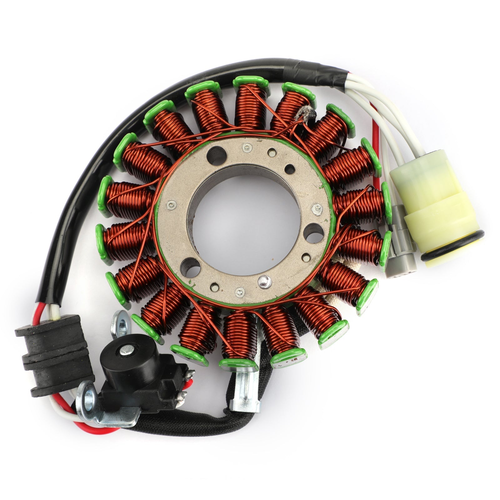 Bobine de stator d'alternateur 18 pôles pour Yamaha YFZ450 YFZ450R 09-18 18P-81410-00-00 générique