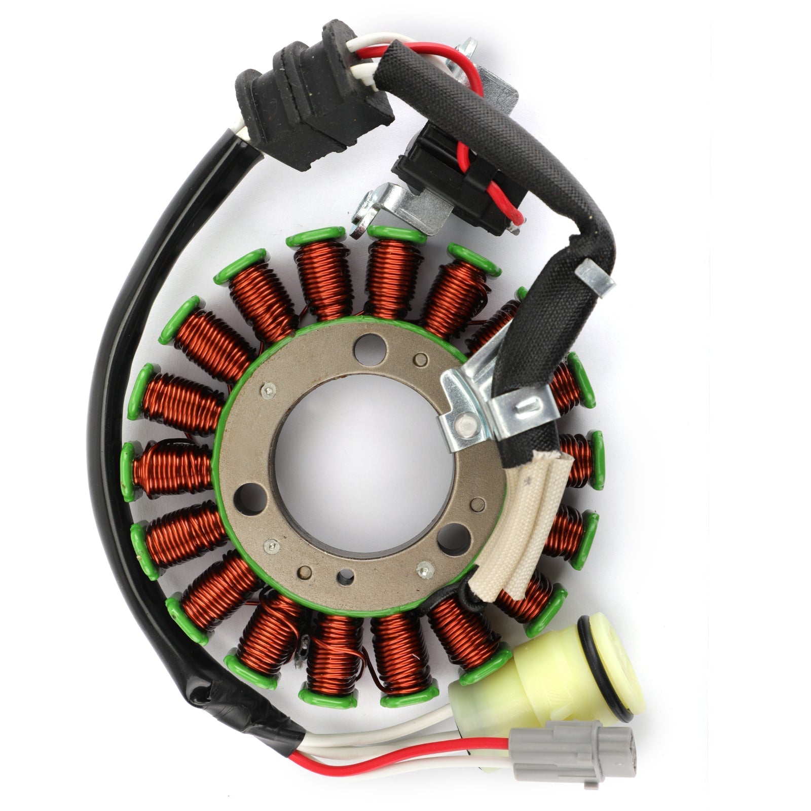 Bobine de stator d'alternateur 18 pôles pour Yamaha YFZ450 YFZ450R 09-18 18P-81410-00-00 générique