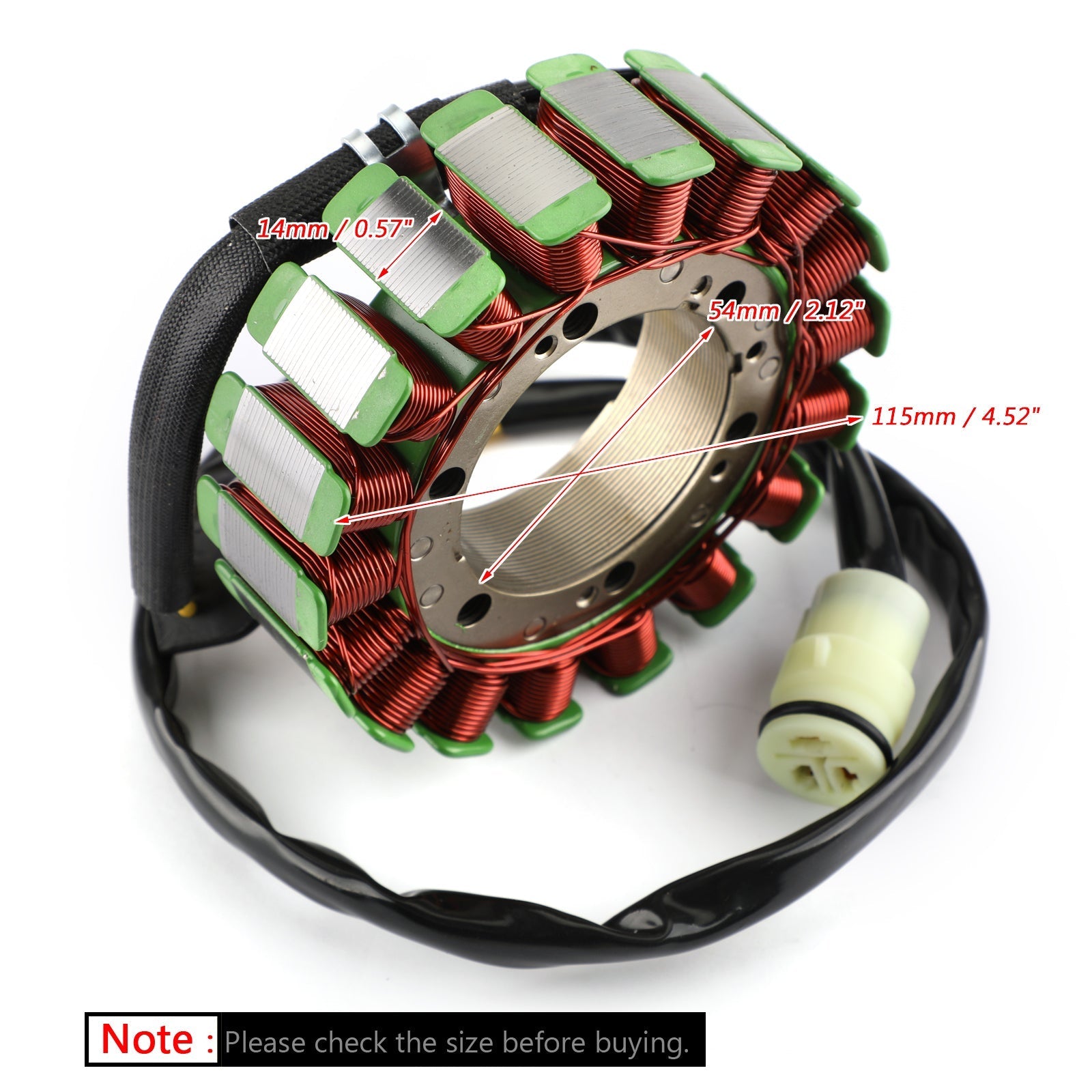 Bobine de stator d'alternateur pour Bombardier Can-am DS650 2000-2007 420296520 420295172 Générique