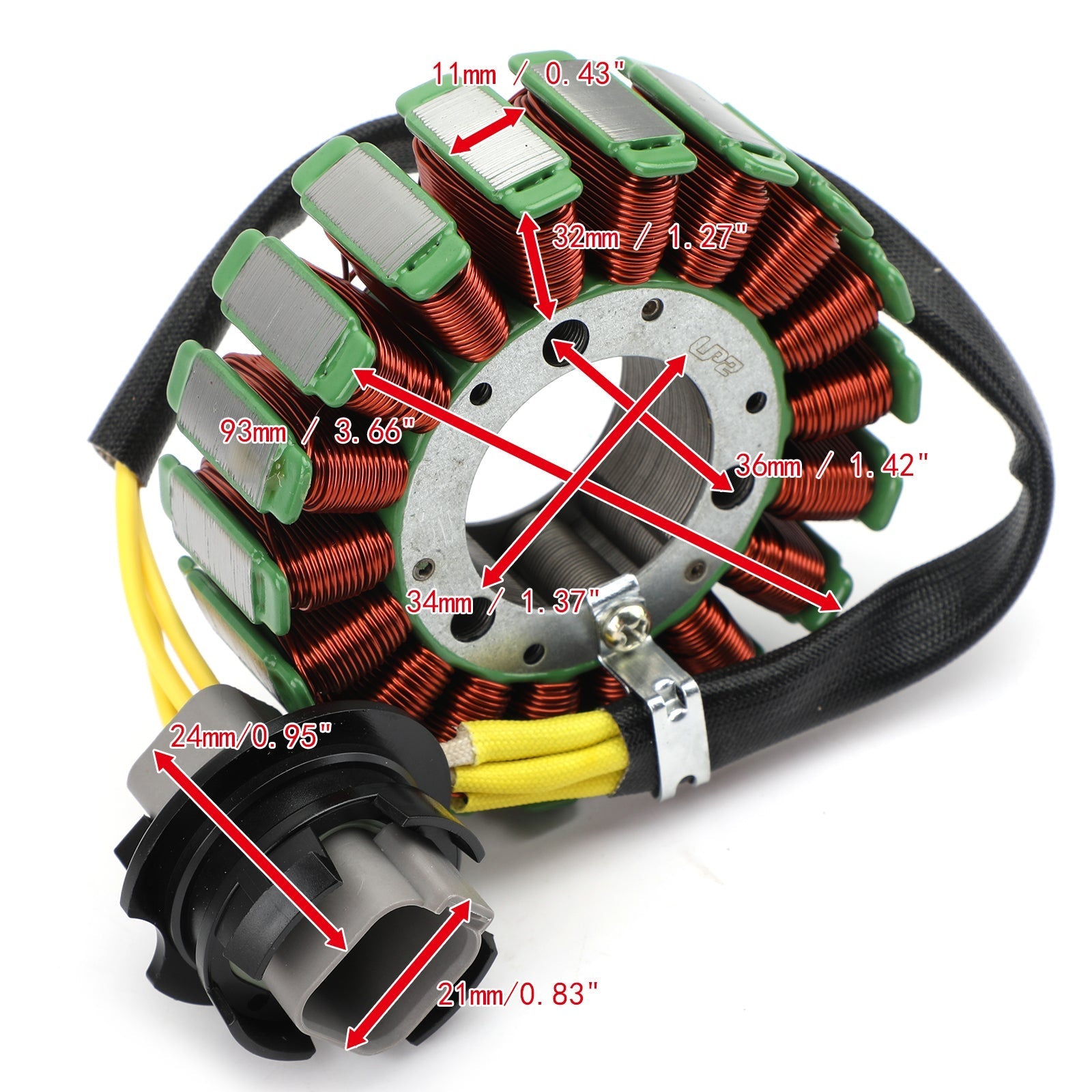 Bobine de stator magnéto pour motomarine Sea-Doo GTX/RX/LRV/XP DI 420888652 290888650 générique