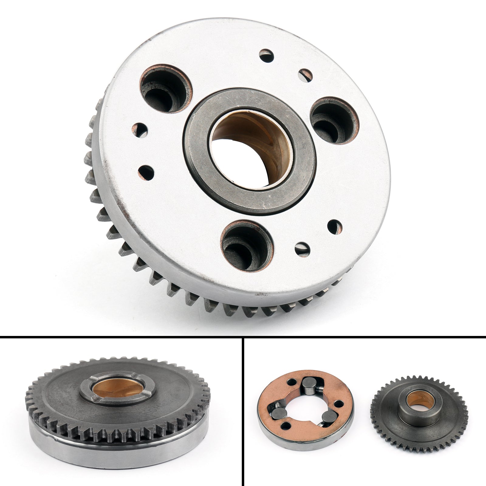 Starter Clutch Outer & Gear For Yamaha TT-R125 TTR 125 E/L TTR 125 LWE/LE 05-17