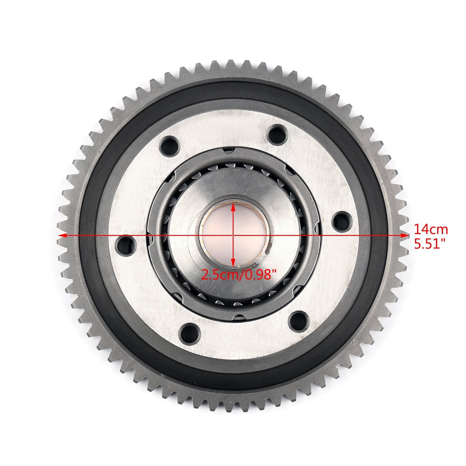 Embrayage de démarreur unidirectionnel avec engrenage pour Suzuki AN400 Burgman 400 K3/K6 2003-2006 générique