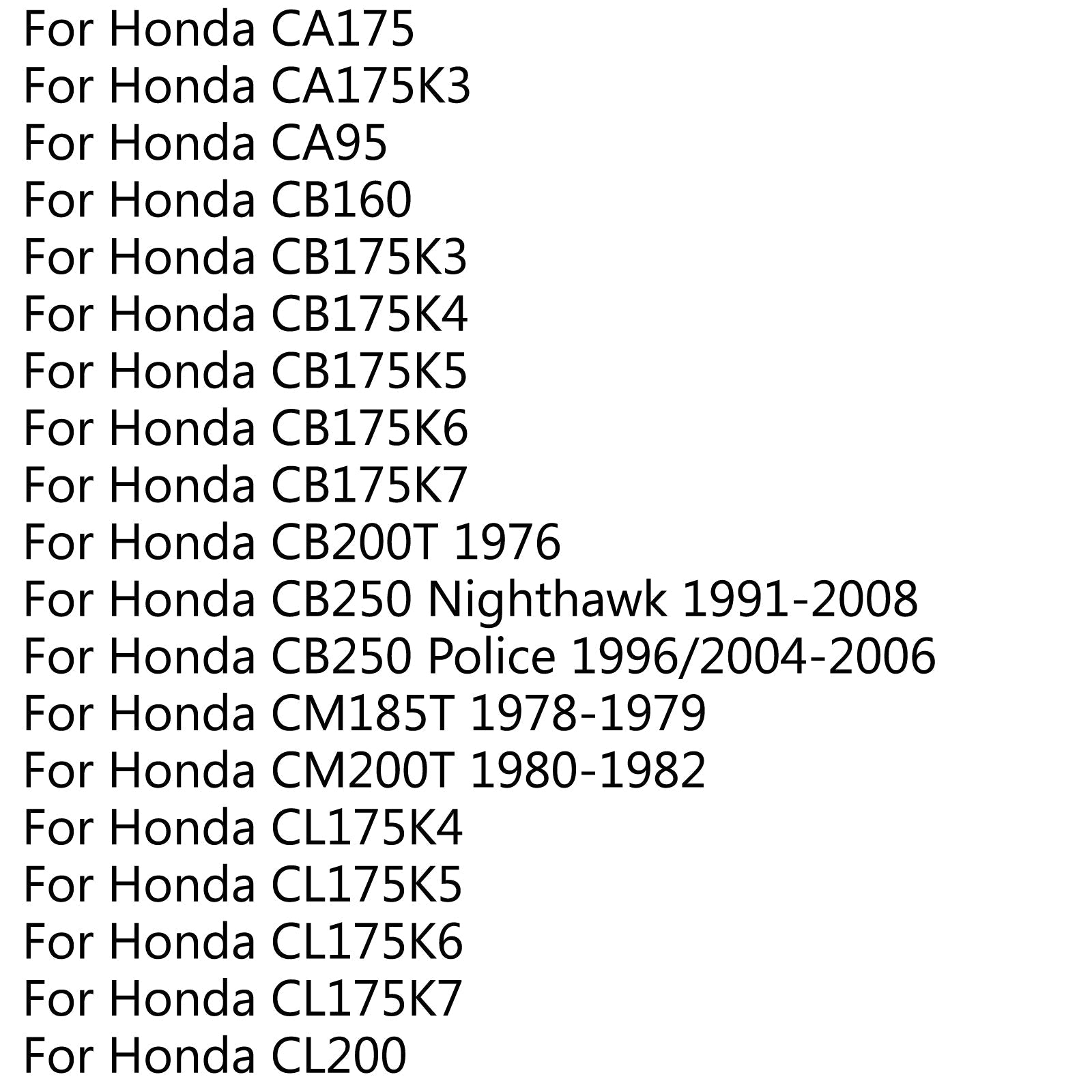 Frizione di avviamento con cuscinetto a ruota libera unidirezionale per generico Honda CA 125/175/CB/CMX 250 CM185T