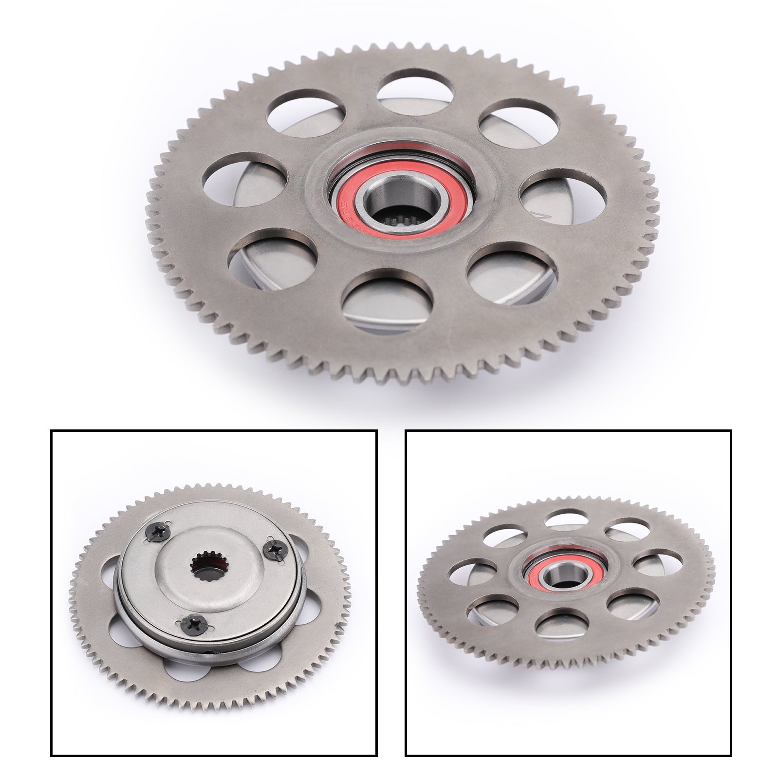 Starter Clutch One-Way Bearing Gear Kit For Polaris Outlaw 50 90 110 Predator 50