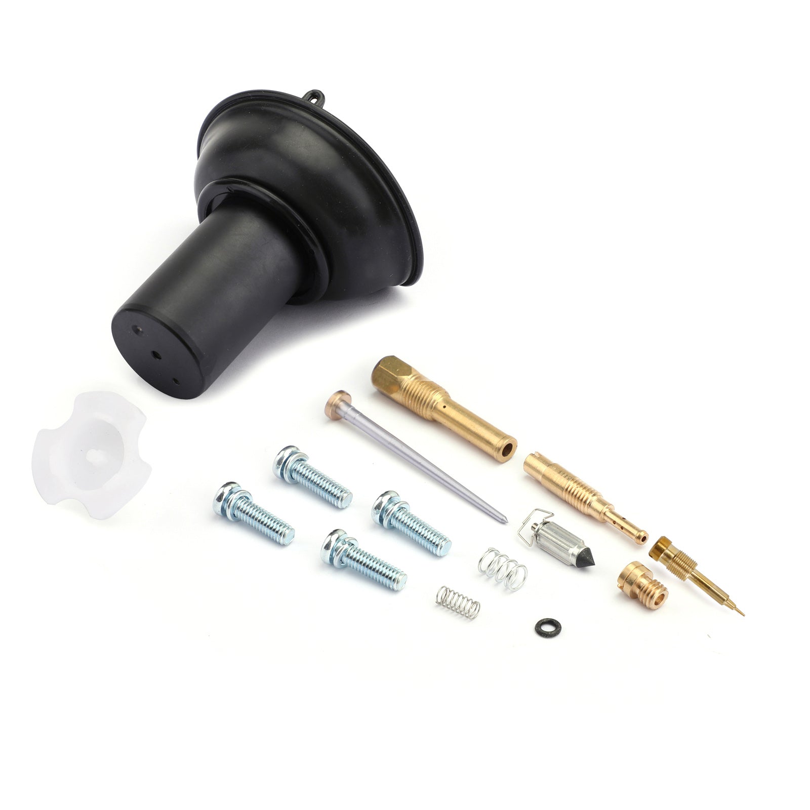 Pistón de diafragma de carburador con kit de reparación de aguja para Honda Steed VLX400 Shadow Generic