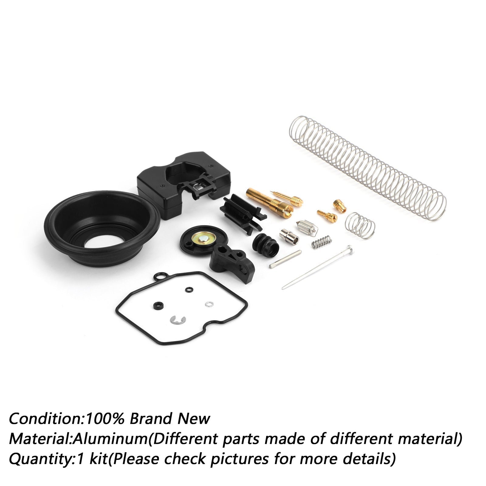 Kit de reconstruction de réparation de carburateur pour XL 883 XL 1200 CV40 27421-99C 27490-04 CV 40mm générique