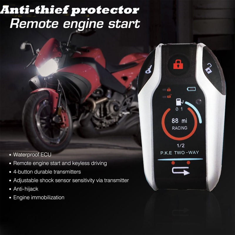 Système 'alarme antivol moto moto démarrage/arrêt du moteur à distance 12V 125DB générique