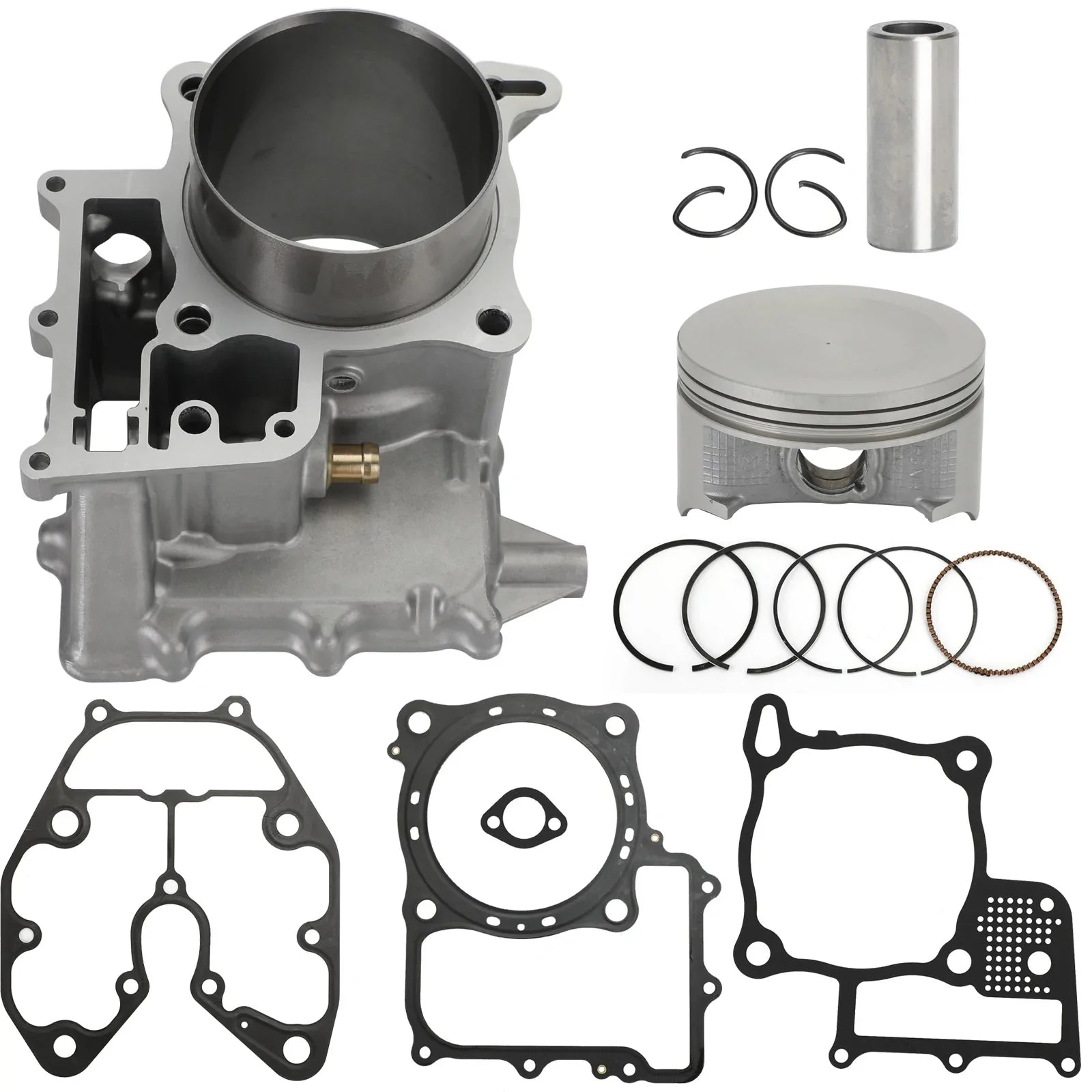 Cilindro Pistone Top End Kit Per Honda 14-21 SXS700 SXS 700 Pioneer Generico 12100-HN8-A60