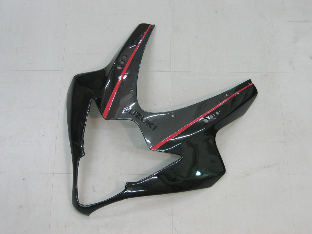 Amotopart Carenados 2005-2006 Suzuki GSXR 1000 Plata y Negro GSXR Genérico