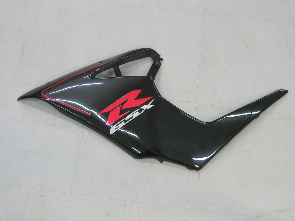 Amotopart Carenados 2005-2006 Suzuki GSXR 1000 Plata y Negro GSXR Genérico