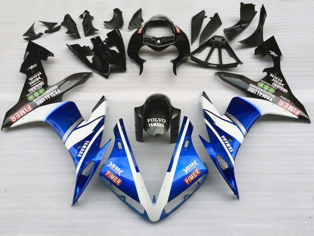 Amotopart Carenados 2004-2006 Yamaha YZF-R1 Azul Blanco Negro FIMER Genérico