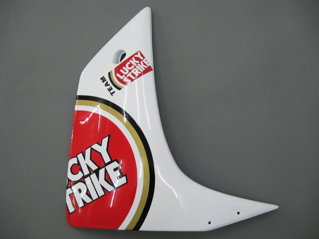 Carenados Amotopart 2007-2008 Yamaha YZF-R1 Blanco Rojo Lucky Strike Genérico