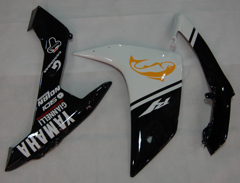 Carene Amotopart 2007-2008 Yamaha YZF-R1 Nero Bianco R1 Generico