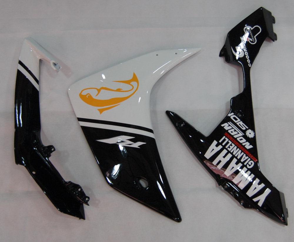 Carene Amotopart 2007-2008 Yamaha YZF-R1 Nero Bianco R1 Generico