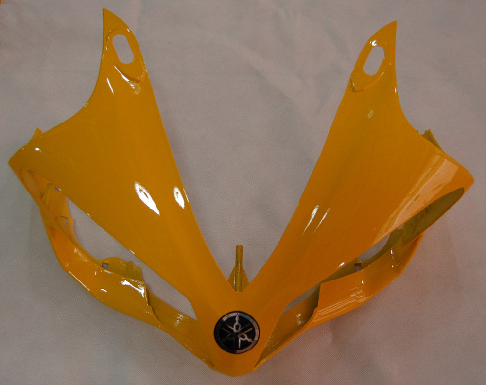 Carenados Amotopart 2007-2008 Yamaha YZF-R1 Yellow &amp; Black Flame R1 Generic