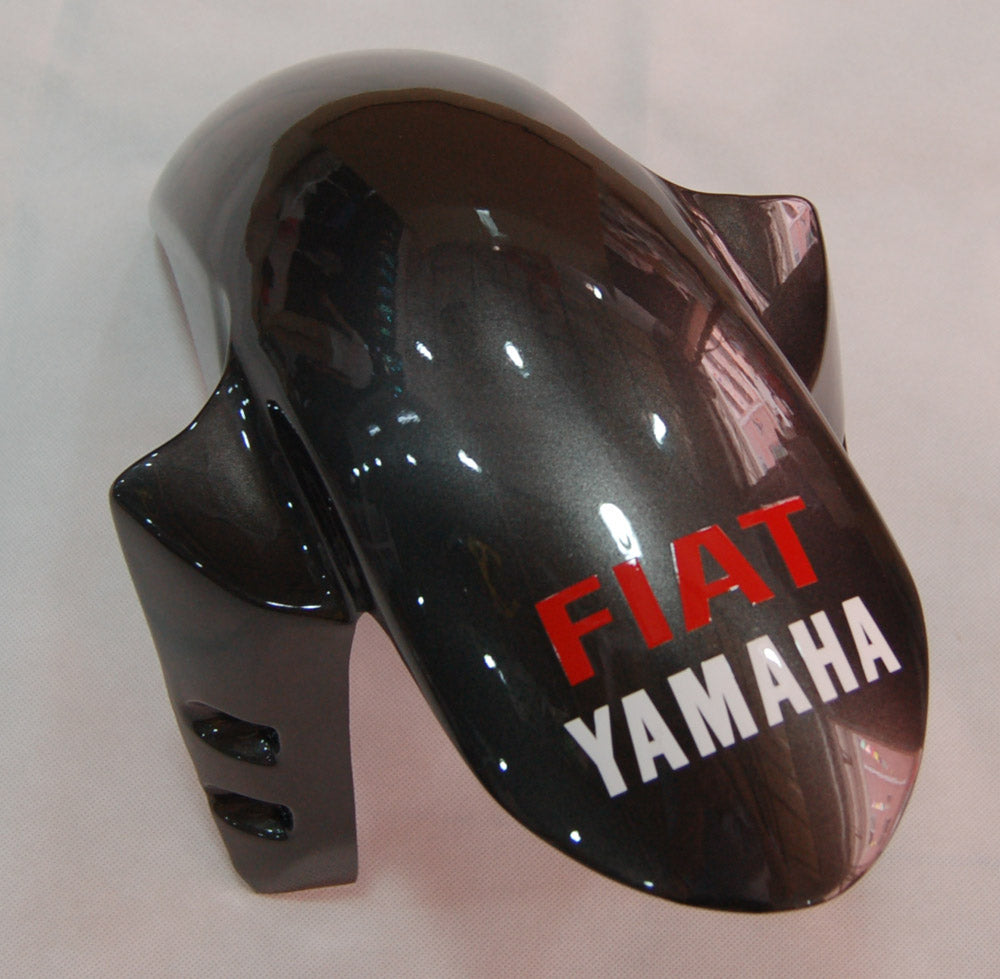 Amotopart Carenados 2007-2008 Yamaha YZF-R1 Negro Blanco FIAT R1 Genérico