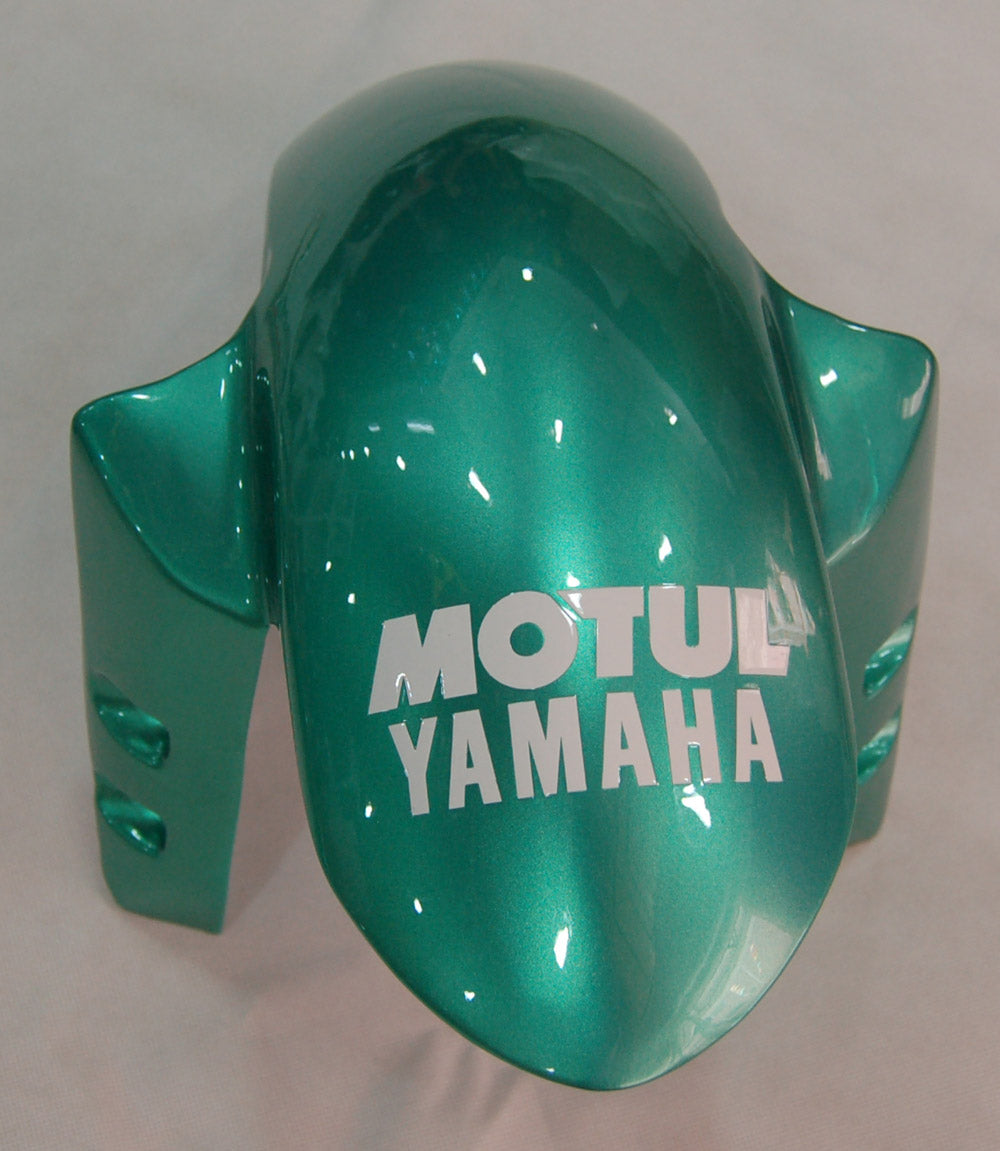 Amotopart Carénages 2007-2008 Yamaha YZF-R1 Vert Émeraude Blanc FIAT Générique