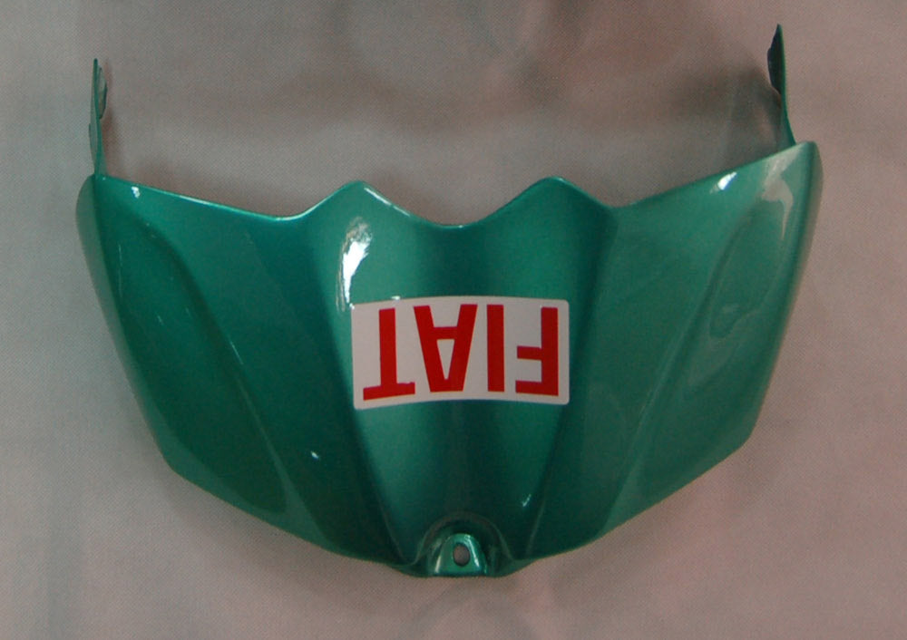 Amotopart Carenados 2007-2008 Yamaha YZF-R1 Emerald Green White FIAT Genérico