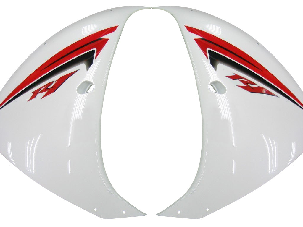 Amotopart Carenados 2009-2011 Yamaha YZF-R1 Blanco Rojo R1 Genérico