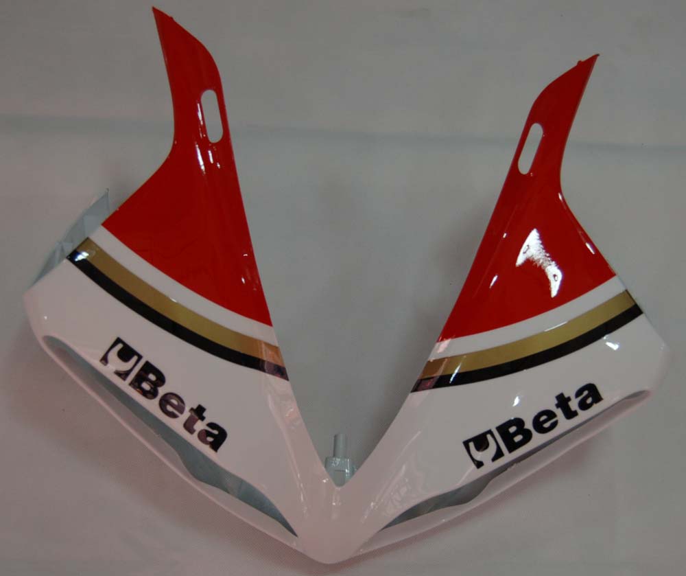 Carenados Amotopart 2009-2011 Yamaha YZF-R1 Blanco Rojo Lucky Strike R1 Genérico