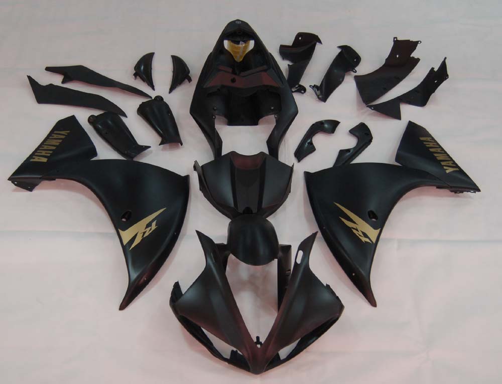 Carene Amotopart 2009-2011 Yamaha YZF-R1 Nero Opaco R1 Generico