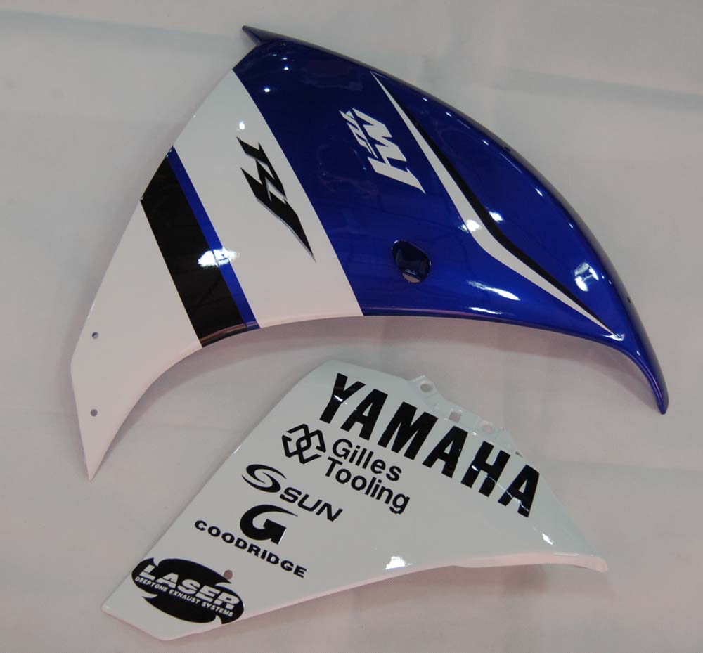 Carénages Amotopart 2009-2011 Yamaha YZF-R1 Bleu Blanc R1 Generic