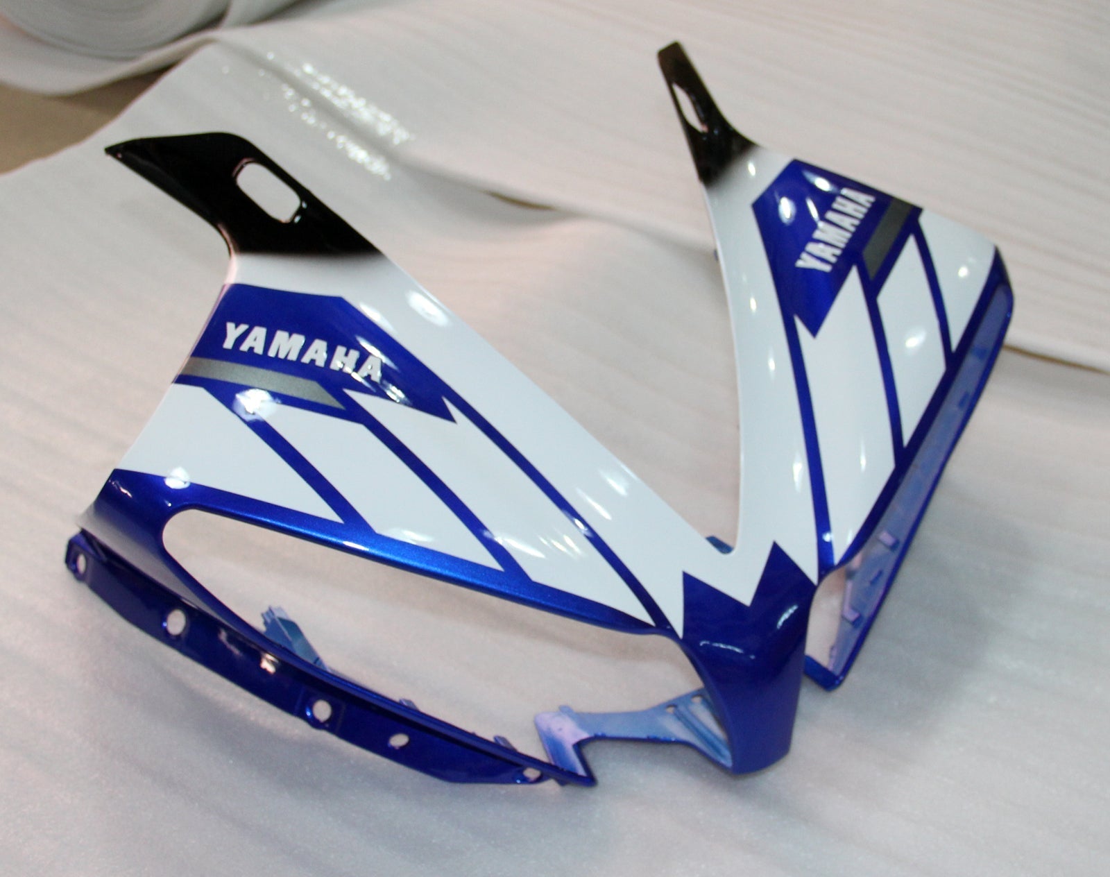 Amotopart Carenature in plastica 2012-2014 Yamaha YZF R1 Blu Bianco FIAT Generico