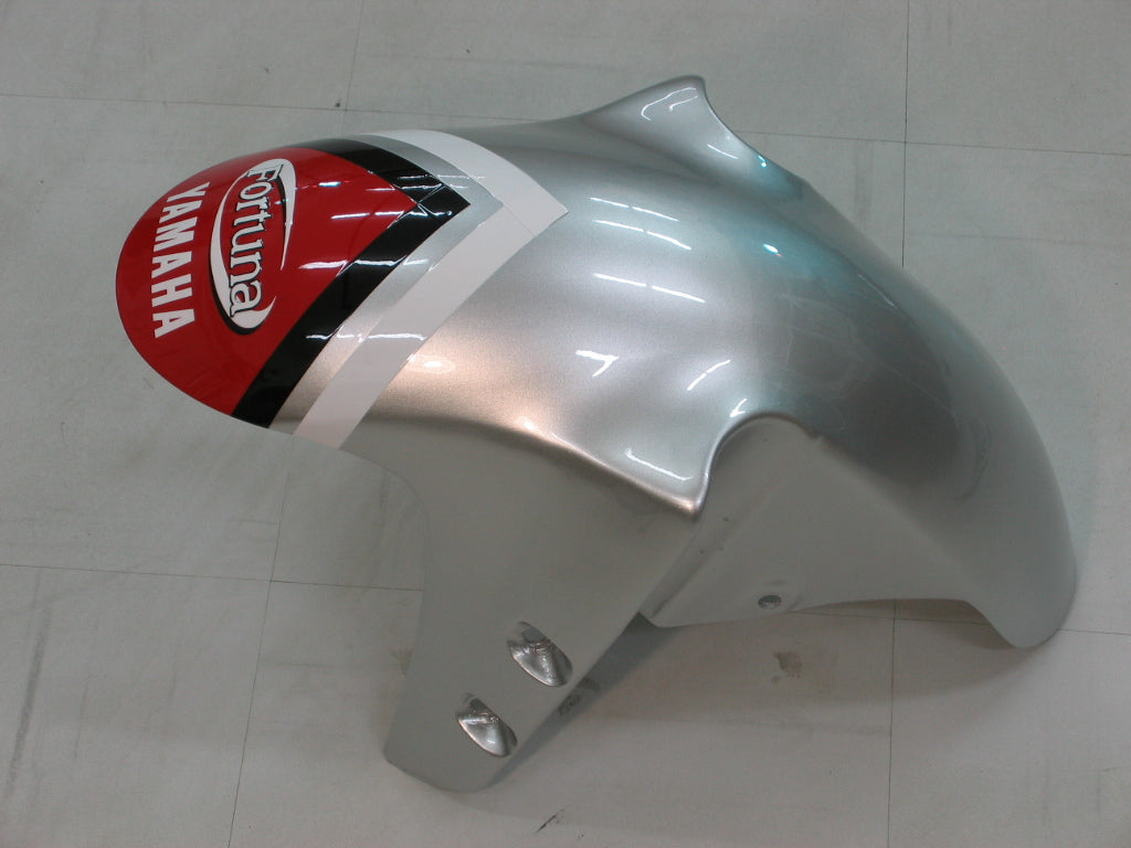 Amotopart Carenados 1998-1999 Yamaha YZF-R1 Rojo Plata No.7 Fortuna Genérico