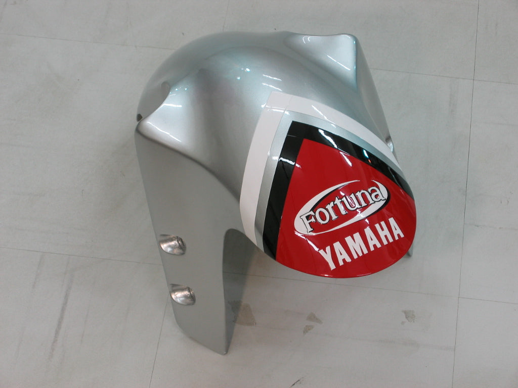 Amotopart Carenados 1998-1999 Yamaha YZF-R1 Rojo Plata No.7 Fortuna Genérico