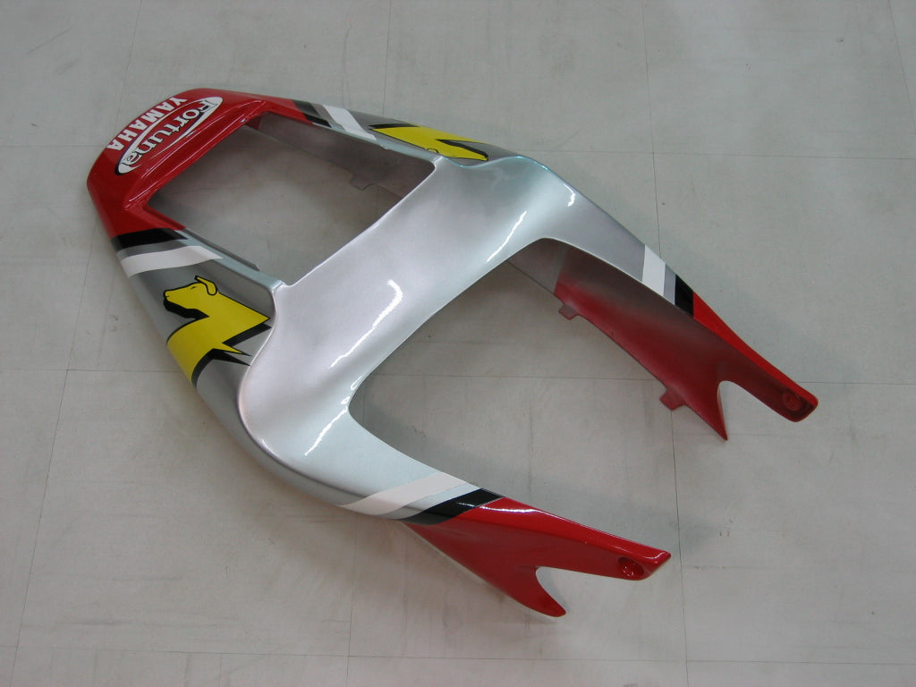 Amotopart Carenados 1998-1999 Yamaha YZF-R1 Rojo Plata No.7 Fortuna Genérico