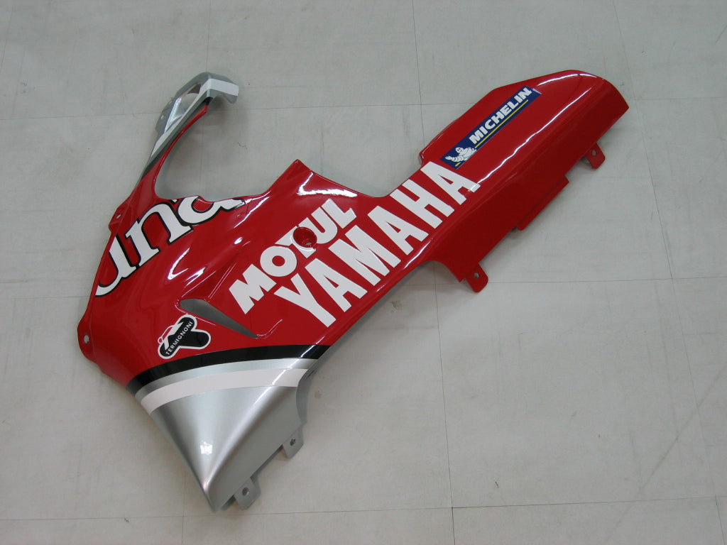 Amotopart Carenados 1998-1999 Yamaha YZF-R1 Rojo Plata No.7 Fortuna Genérico