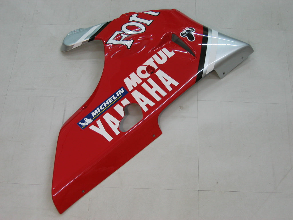 Amotopart Carenados 1998-1999 Yamaha YZF-R1 Rojo Plata No.7 Fortuna Genérico