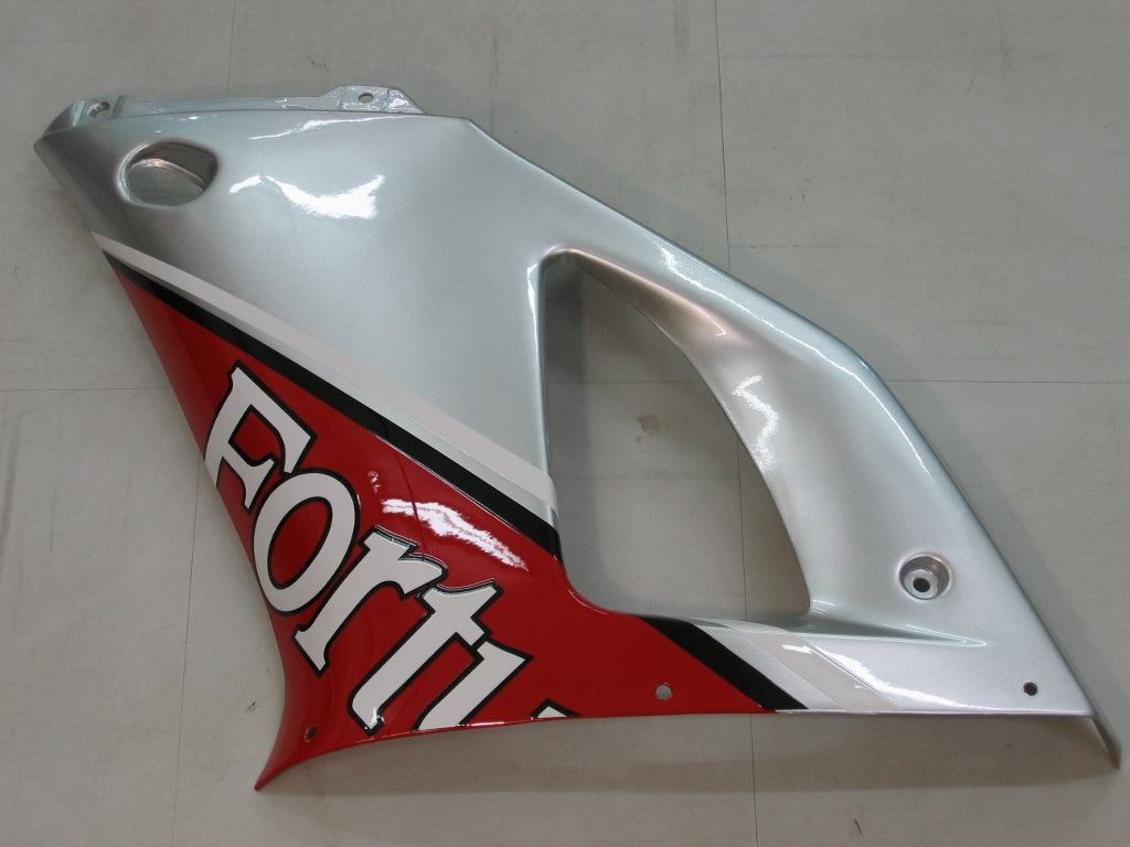 Carénages Amotopart 1998-1999 Yamaha YZF-R1 Rouge Argent No.7 Fortuna Generic