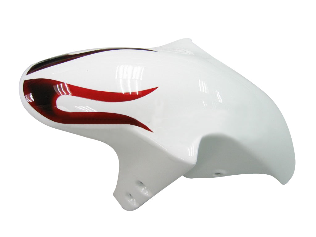 Carénages Amotopart 1998-1999 Yamaha YZF-R1 White &amp; Red Flame R1 Generic