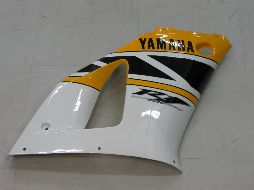 Carénages Amotopart 1998-1999 Yamaha YZF-R1 Jaune Blanc Noir R1 Generic