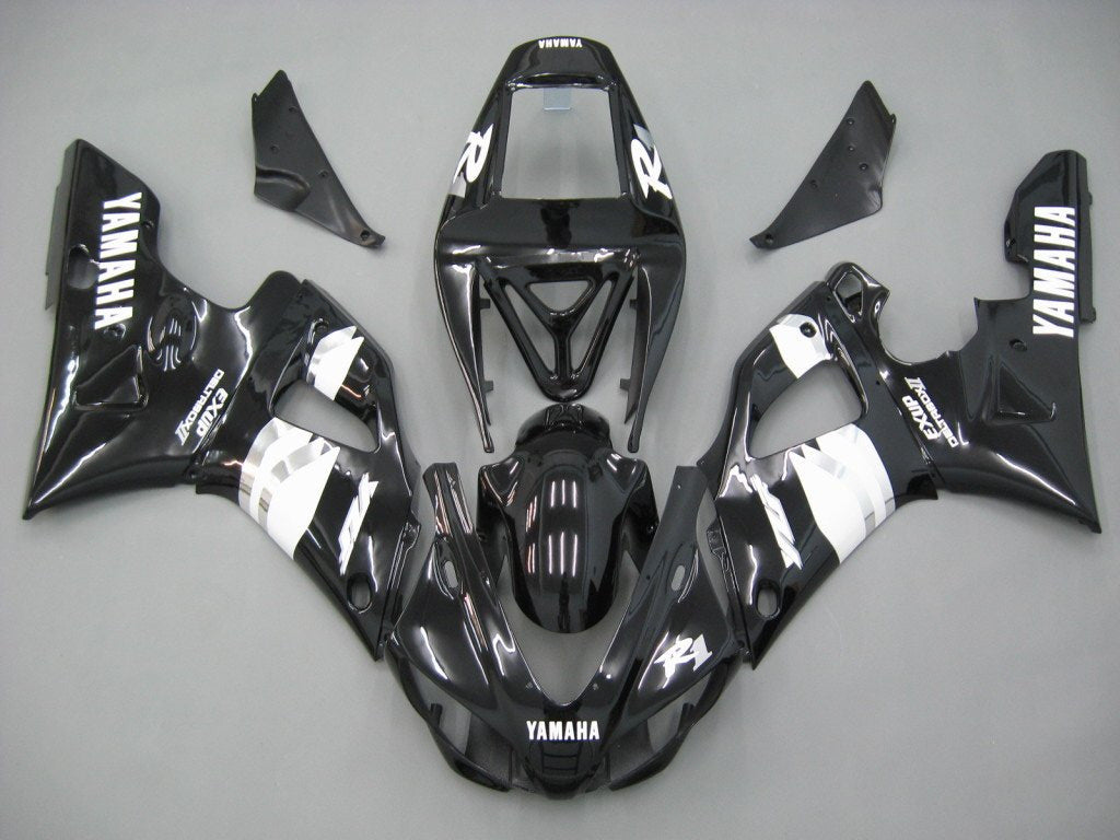 Amotopart Carenados 1998-1999 Yamaha YZF-R1 Negro Blanco R1 Genérico