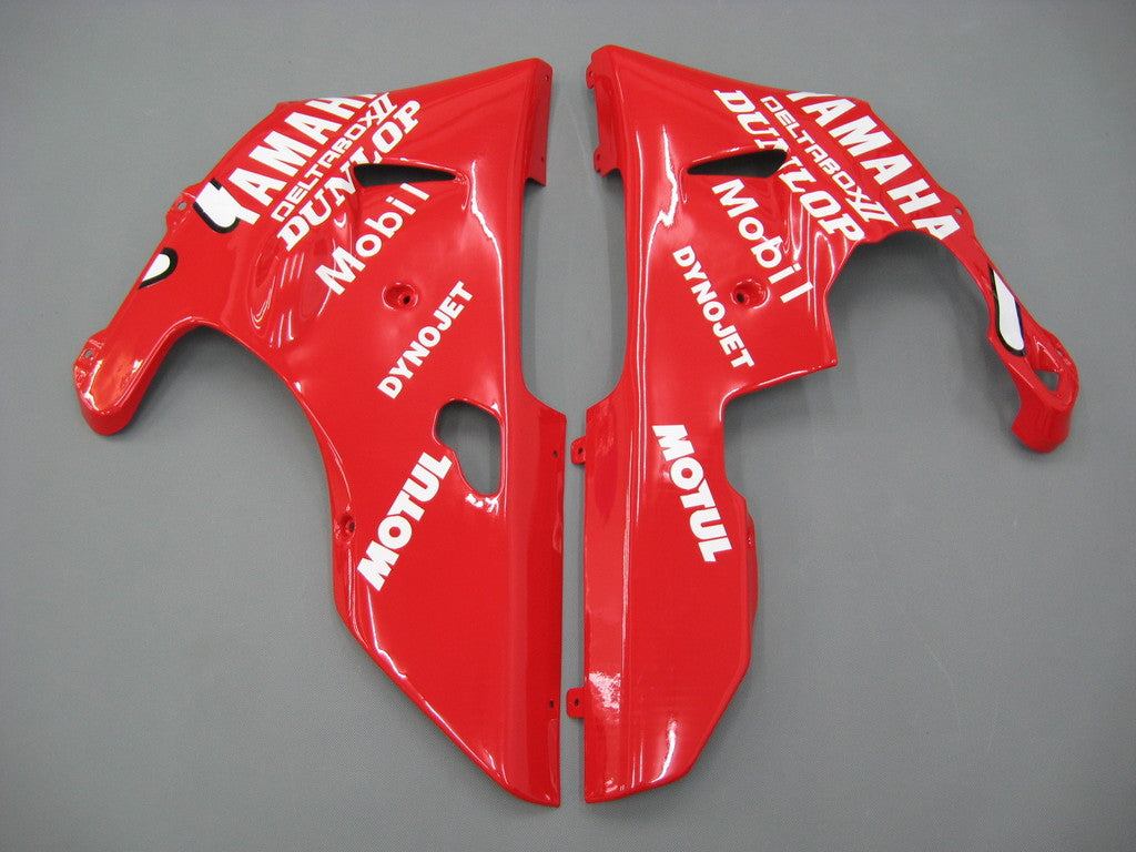 Carene Amotopart 1998-1999 Yamaha YZF-R1 Rosso Bianco Vergine R1 Generico