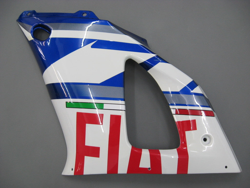 Carénages Amotopart 1998-1999 Yamaha YZF-R1 Bleu Blanc No.46 FIAT Generic