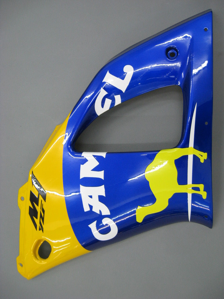 Amotopart Carenados 1998-1999 Yamaha YZF-R1 Amarillo Azul No.46 Camel Genérico