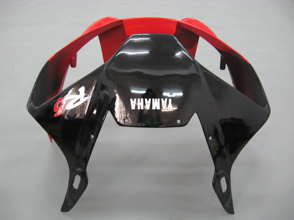 Amotopart Carenados 1998-2002 Yamaha YZF-R6 Rojo Negro R6 Genérico