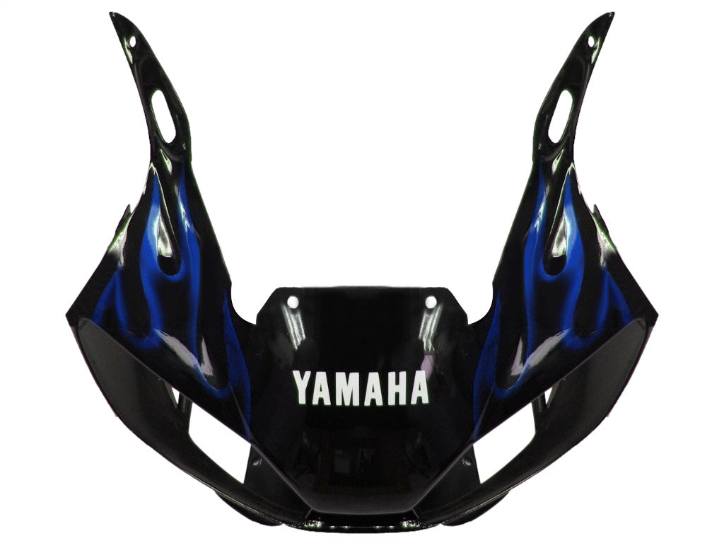 Carénages Amotopart 1998-2002 Yamaha YZF-R6 Black &amp; Blue Flame R6 Generic