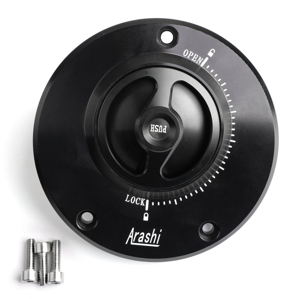 CNC-Tankdeckel für Kawasaki Z750/R Z800 Z1000/SX Ninja 600/650/1000 08–18 Generisch